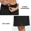 imagebaleaf Womens 20quot Knee Length Golf Skorts Long Athletic Tennis Skirts for Women Active Casual Pockets UV Protection01black