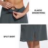 imagebaleaf Womens 20quot Knee Length Golf Skorts Long Athletic Tennis Skirts for Women Active Casual Pockets UV Protection01gray