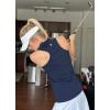 imagebaleaf Womens Golf Shirts Tank Tops Sleeveless Tennis Polo Racerback with Collar Athletic Tanks Quick DryRacerbackblack