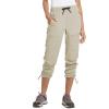 imagebaleaf Womens Hiking Pants Quick Dry Lightweight Water Resistant Elastic Waist Cargo Pants for All Seasons27suntan