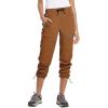 imagebaleaf Womens Hiking Pants Quick Dry Lightweight Water Resistant Elastic Waist Cargo Pants for All Seasons29caramel