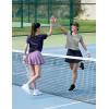 imagebaleaf Womens Tennis Skirts High Waisted Tummy Control Pleated Athletic Golf Skorts Skirts for Running with 2 PocketsPink