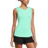 imagebaleaf Workout Tank Tops for Women Sleeveless Running Athletic Loose Fit Yoga Tops Active Shirts Sports Gym ExerciseAqua