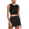 imagebaleaf Workout Tank Tops for Women Sleeveless Running Athletic Loose Fit Yoga Tops Active Shirts Sports Gym ExerciseBlack2 Pack