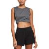imagebaleaf Workout Tank Tops for Women Sleeveless Running Athletic Loose Fit Yoga Tops Active Shirts Sports Gym ExerciseGray2 Pack