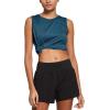 imagebaleaf Workout Tank Tops for Women Sleeveless Running Athletic Loose Fit Yoga Tops Active Shirts Sports Gym ExerciseHeather Blue