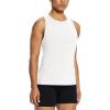 imagebaleaf Workout Tank Tops for Women Sleeveless Running Athletic Loose Fit Yoga Tops Active Shirts Sports Gym ExerciseRacerbackwhite