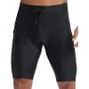imagebaleaf Mens Padded Bike Shorts Cycling Road Biking Riding Bicycle Cycle Wear Pockets UPF 50 MTB Accessories TightsMatchingblack