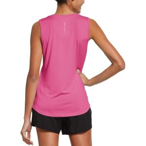 imagebaleaf Workout Tank Tops for Women Sleeveless Running Athletic Loose Fit Yoga Tops Active Shirts Sports Gym ExerciseWild Watermelon