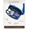 imageBALEAF Fanny Pack for Women Belt Bag Water Resistant Fashion Crossbody Waist Packs Adjustable Strap Black 1LBlue 1L