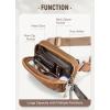 imageBALEAF Fanny Pack for Women Belt Bag Water Resistant Fashion Crossbody Waist Packs Adjustable Strap Black 1LBrown 2L