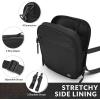 imageBALEAF Small Crossbody Bag Sling Purse for Women Travel Fanny Pack Belt Bags Cross Body 15L BlackBlack