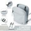 imageBALEAF Small Crossbody Bag Sling Purse for Women Travel Fanny Pack Belt Bags Cross Body 15L BlackCool Gray