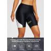 imageBALEAF Womens 4D Padded Bike Shorts Cycling Underwear with Pockets UPF50Whiteairide