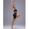 imagebaleaf Freeleaf Broadway Womens High Impact Sports Bra Wirefree Padded Spaghetti Strap Dance Yoga Workout BraBlack