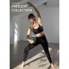 imagebaleaf Freeleaf Womens 78 Yoga Leggings with Pockets High Waisted 27quot Workout Lounge Leggings Cozy Soft Athletic PantsBlack