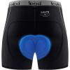 imagebaleaf Mens 4D Padded Bike Shorts Cycling Underwear with Padding Road Biking MTB Liner Shorts Bicycle GearClassicblackGray47