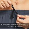 imagebaleaf Mens 5quot Running Athletic Shorts Workout Lightweight Zipper PocketGray