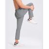 imagebaleaf Mens Athletic Pants with Zipper Pockets Lightweight Quick Dry Tapered Sweatpants for Track Workout Running JoggingGray