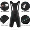 imagebaleaf Mens Cycling Bib Shorts 4D Padded Road Bike Cycling Bibs Biking Bicycle Shorts Gel Pockets UPF50Ablack Blue