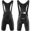 imagebaleaf Mens Cycling Bib Shorts 4D Padded Road Bike Cycling Bibs Biking Bicycle Shorts Gel Pockets UPF50Ablack Blue