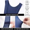 imagebaleaf Mens Cycling Bib Shorts 4D Padded Road Bike Cycling Bibs Biking Bicycle Shorts Gel Pockets UPF50Ablue