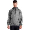 imagebaleaf Mens Light Running Hiking Rain Jacket Waterproof with Hood Windbreaker Pullover Coats Hoodie PackableGrey