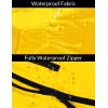 imagebaleaf Mens Rain Jacket Waterproof Windbreaker Raincoat Running Cycling Hiking Gear Hood Lightweight Reflective PackableAbright Yellow