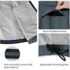 imagebaleaf Mens Rain Jacket Waterproof Windbreaker Raincoat Running Cycling Hiking Gear Hood Lightweight Reflective PackableAsteel Gray