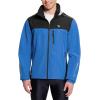 imagebaleaf Mens Rain Jacket Waterproof Windbreaker Raincoat Running Cycling Hiking Gear Hood Lightweight Reflective PackableBblue Black