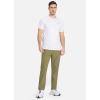 imagebaleaf Mens Running Pants Elastic Waist Lightweight Jogging Stretch Golf Workout Pants with Zipper PocketsDark Green