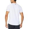 imagebaleaf Mens Running Workout Shirts Short Sleeve Athletic TShirt Quick DryA002white