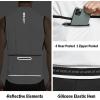 imagebaleaf Mens Sleeveless Cycling Jersey Road Bike Shirt Bicycle Biking Tank Tops Full Zip Pockets SPF UPF50White