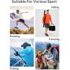 imagebaleaf Mens Sun Protection Hoodie Shirt UPF 50 Long Sleeve UV SPF TShirts Rash Guard Fishing Swimming LightweightStyle 1vermillion Orange