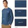 imagebaleaf Mens Sun Protection Shirts UV SPF UPF 50 Long Sleeve Rash Guard Fishing Running Quick Dry Lightweight01bluish Violet