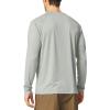 imagebaleaf Mens Sun Protection Shirts UV SPF UPF 50 Long Sleeve Rash Guard Fishing Running Quick Dry Lightweight01gray