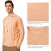 imagebaleaf Mens Sun Protection Shirts UV SPF UPF 50 Long Sleeve Rash Guard Fishing Running Quick Dry Lightweight01light Pink