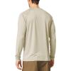imagebaleaf Mens Sun Protection Shirts UV SPF UPF 50 Long Sleeve Rash Guard Fishing Running Quick Dry Lightweight01oatmeal