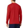 imagebaleaf Mens Sun Protection Shirts UV SPF UPF 50 Long Sleeve Rash Guard Fishing Running Quick Dry Lightweight01tomato