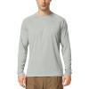 imagebaleaf Mens Sun Protection Shirts UV SPF UPF 50 Long Sleeve Rash Guard Fishing Running Quick Dry Lightweight2 Packgray