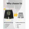 imagebaleaf Mens Swim Trunks with Compression Liner 5 ampamp 7 inch Quick Dry Bathing Suit Swim Shorts with Zippered PocketsArmy Green