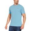 imagebaleaf Mens UPF 50 Short Sleeve Shirts Lightweight Sun Protection SPF TShirts Fishing Hiking Running01light Blue