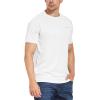 imagebaleaf Mens UPF 50 Short Sleeve Shirts Lightweight Sun Protection SPF TShirts Fishing Hiking Running01white