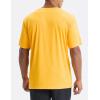 imagebaleaf Mens UPF 50 Sun Protection Shirts UV SPF Short Sleeve TShirts Rash Guard Quick Dry Lightweight Hiking AthleticYellow