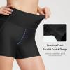 imagebaleaf Womens 3quot5quot6quot8quot High Waisted Swim Shorts Tummy Control Swimsuits Bottoms Modest Board Shorts UPF 50Black