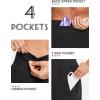 imagebaleaf Womens 5quot Workout Shorts Gym Running Shorts Athletic with Liner High Waistband Quick Dry Sports Zipper PocketsBlack