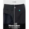 imagebaleaf Womens 5quot Workout Shorts Gym Running Shorts Athletic with Liner High Waistband Quick Dry Sports Zipper PocketsBlack
