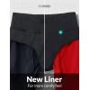 imagebaleaf Womens 5quot Workout Shorts Gym Running Shorts Athletic with Liner High Waistband Quick Dry Sports Zipper PocketsRed