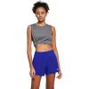 imagebaleaf Womens 5quot Workout Shorts Gym Running Shorts Athletic with Liner High Waistband Quick Dry Sports Zipper PocketsRoyal Blue