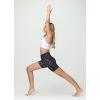 imagebaleaf Womens 6quot8quot High Waisted Biker Shorts with Pockets for Gym Workout Yoga Running AthleticBlack Marble